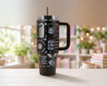 Hot Girls Read Bookish Collage Tumbler