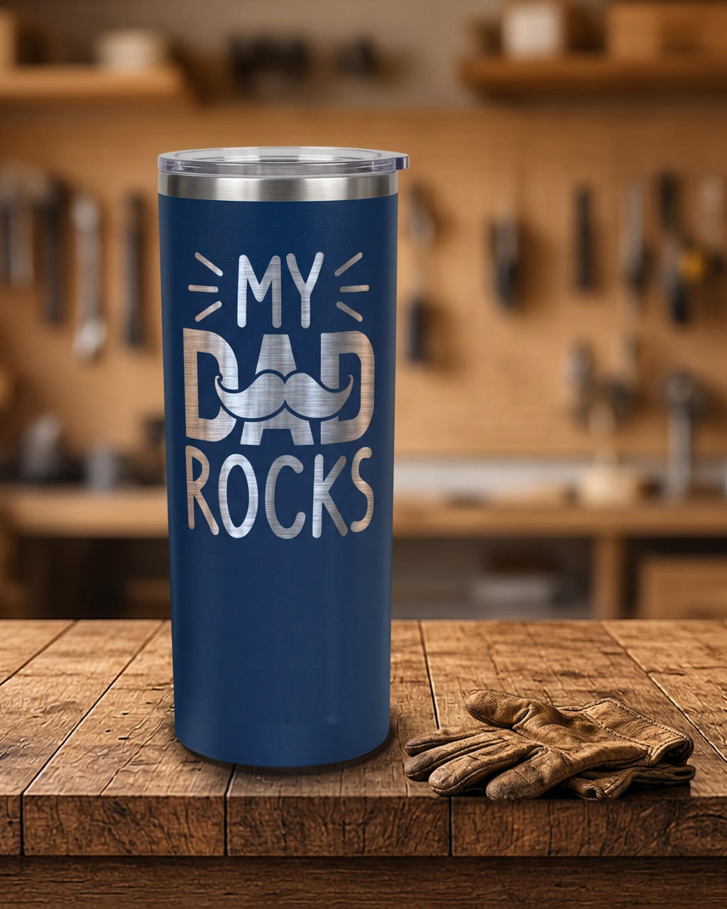 My Dad Rocks Tumbler