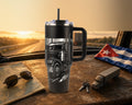Cuban Flag Trucker Tumbler