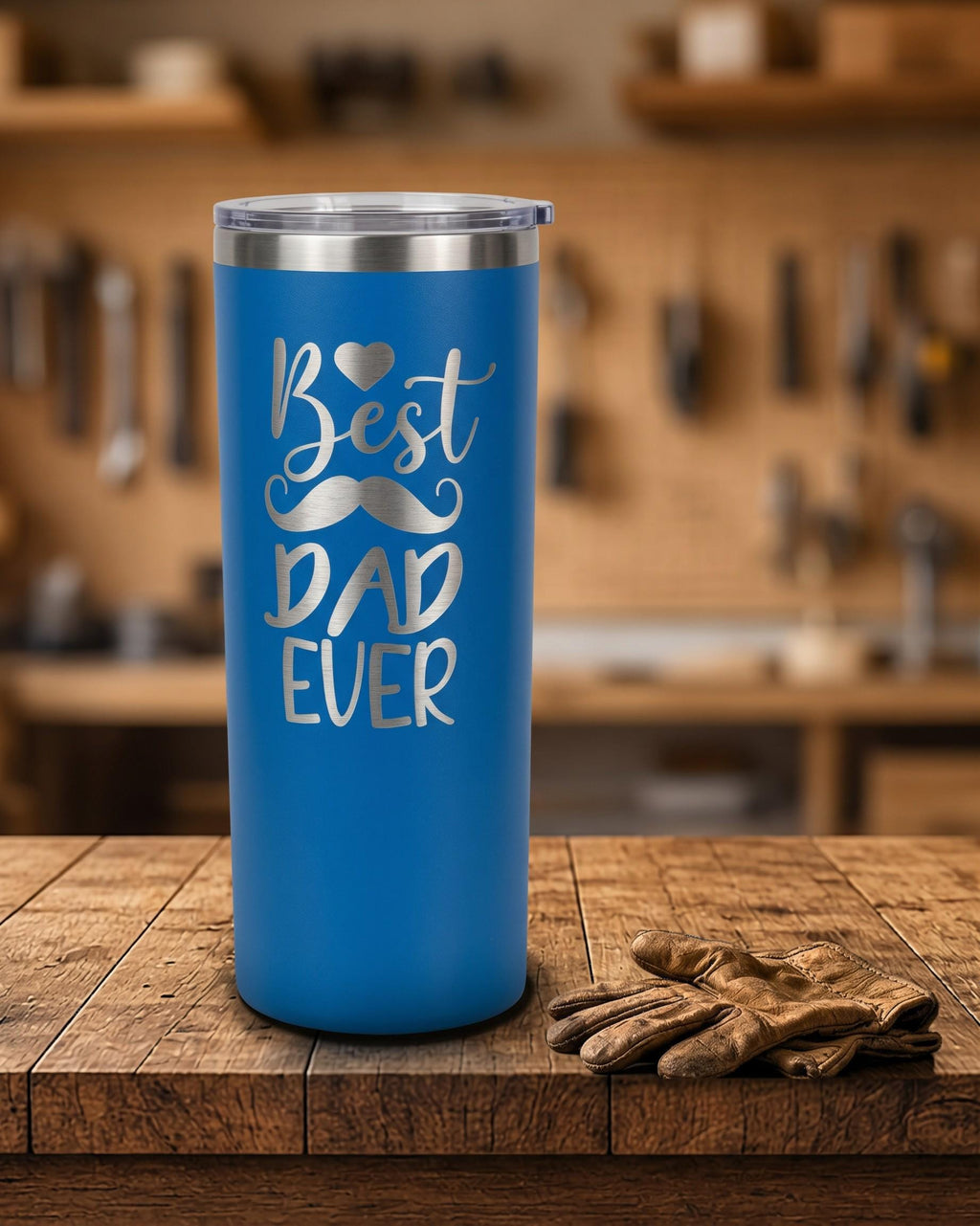 Best Dad Ever Script Tumbler