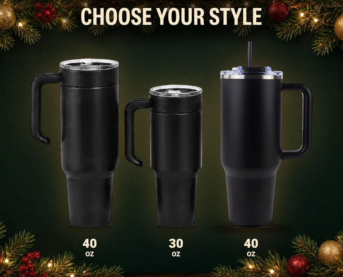 Nutcracker Christmas Tumbler, Personalized