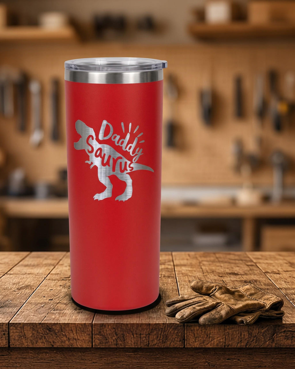 Daddysaurus Dad Tumbler