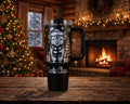 Highland Cow Christmas Tumbler, Personalized