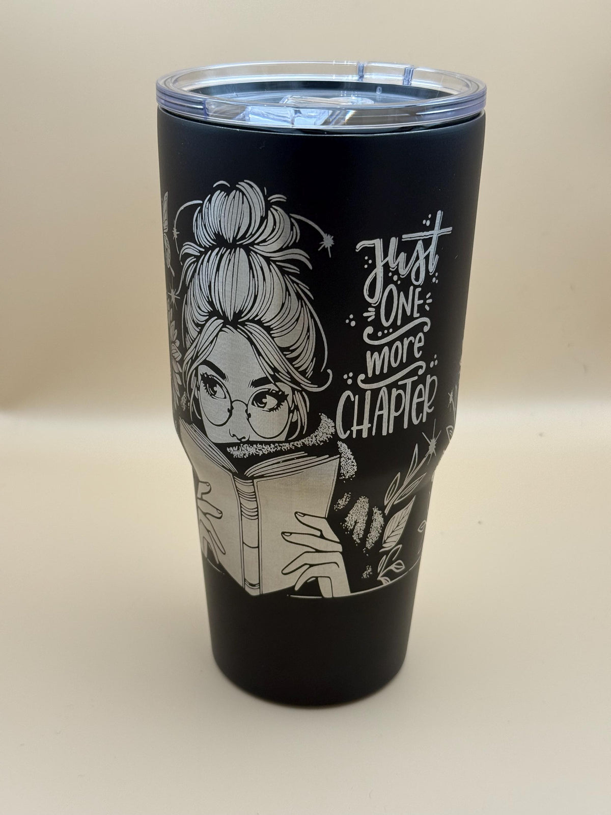 Just One More Chapter Tumbler