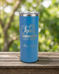 Chaos Coordinator Teacher Tumbler, Personalized
