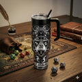 Let's Roll D20 Dragon Tumbler