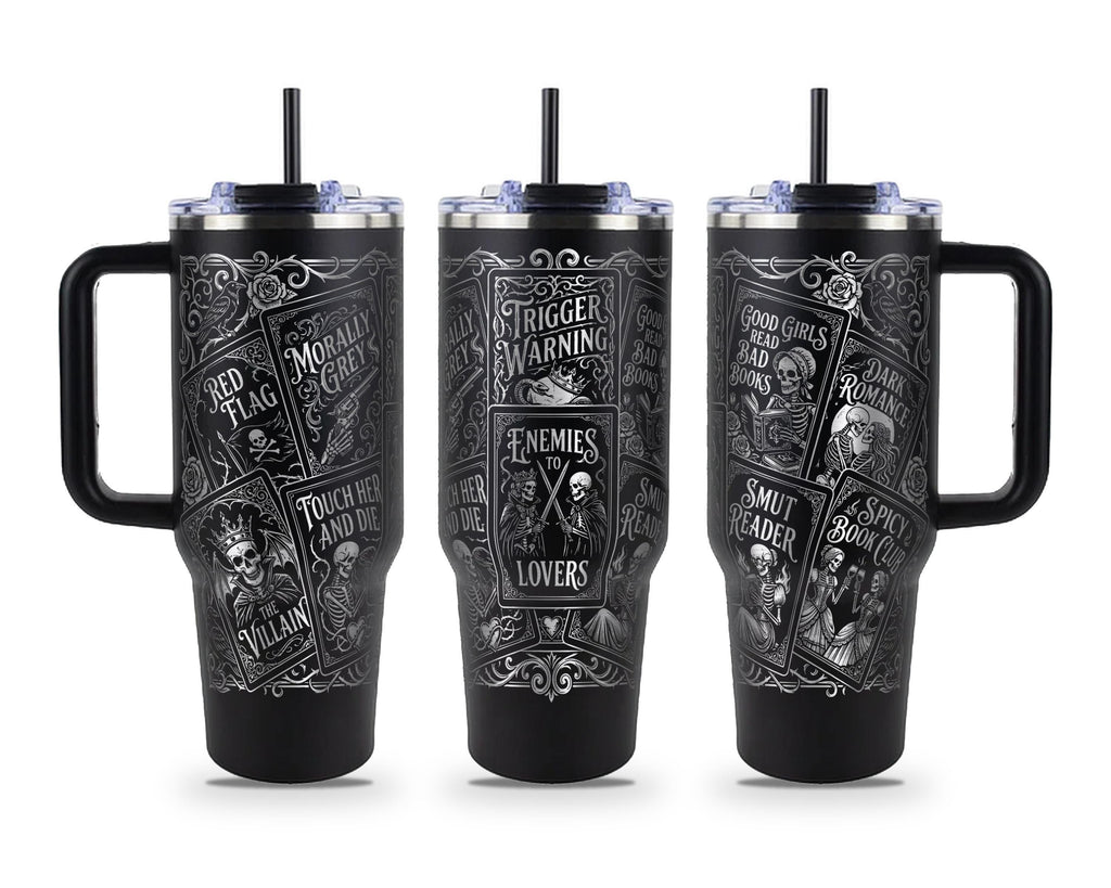 Romance Trope Tarot Cards Tumbler