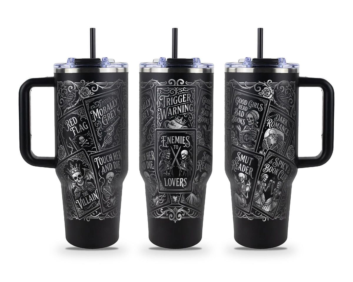 Romance Trope Tarot Cards Tumbler