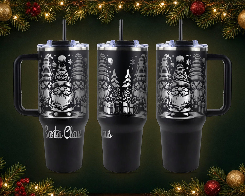 Christmas Gnomes Tumbler, Personalized