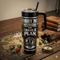 I Have A Plan D20 Tumbler