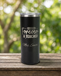 Forever a Teacher Tumbler, Personalized