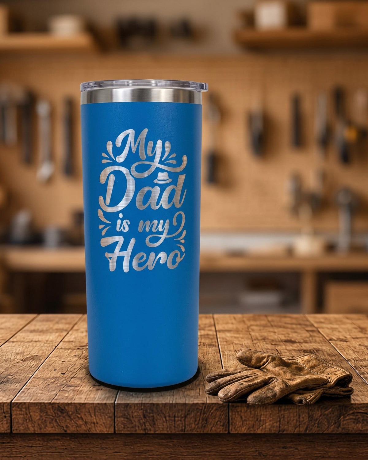 My Dad Is My Hero Tumbler