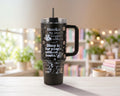 Shelf Control Bookish Sayings Tumbler