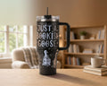 Just a Bookish Goose Tumbler