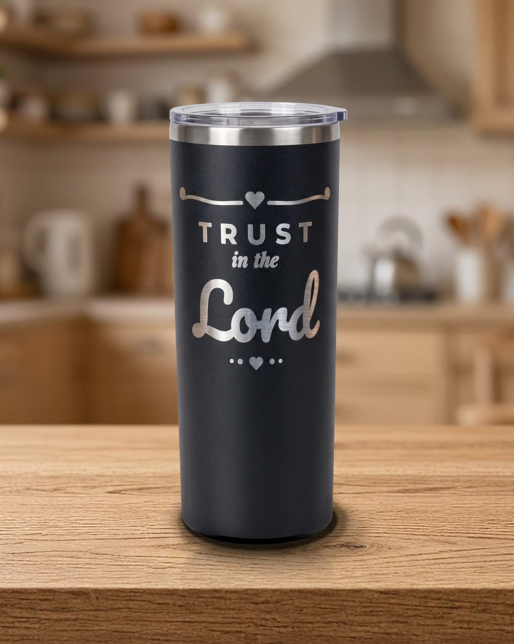 Trust in the Lord Tumbler, Personalized