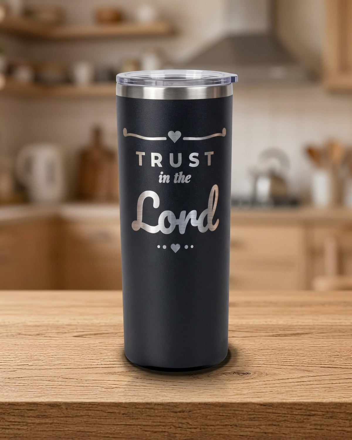 Trust in the Lord Tumbler, Personalized