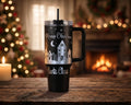 Christmas Village Tumbler, Personalized