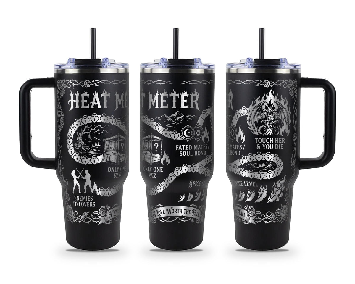 Heat Meter Tracker Tumbler