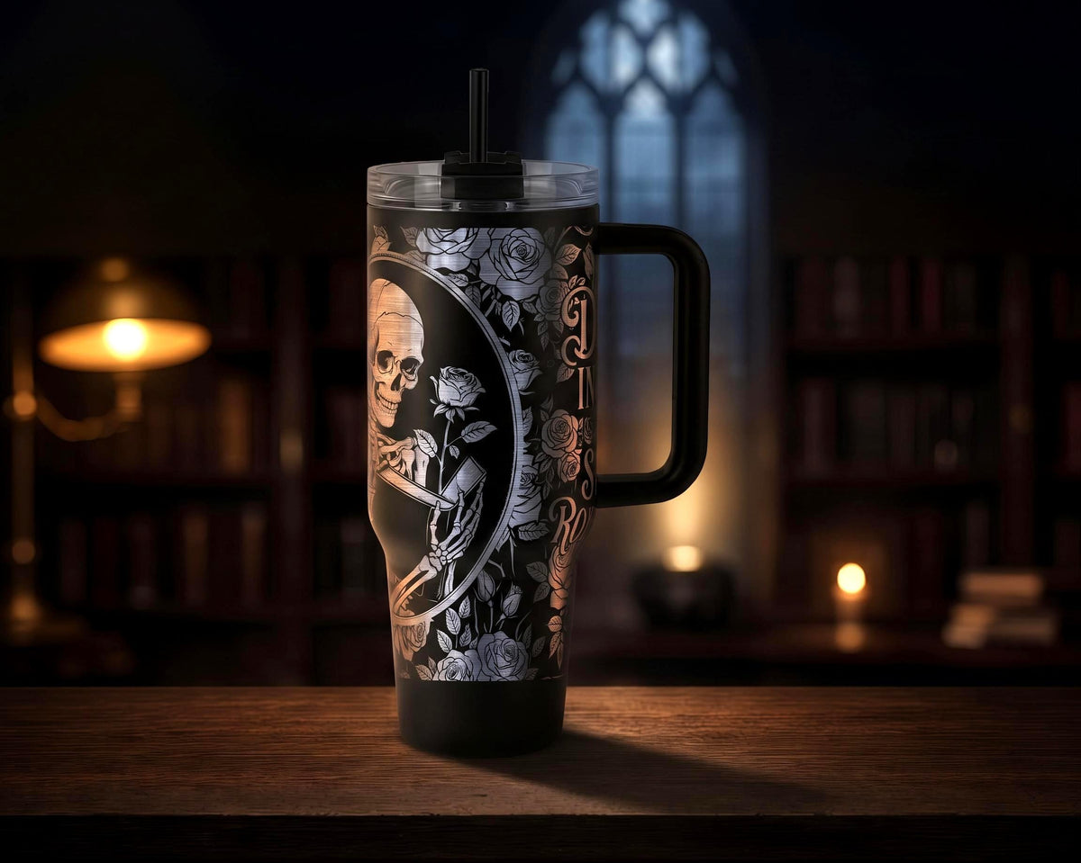 Dead Inside But Still Romantic Tumbler
