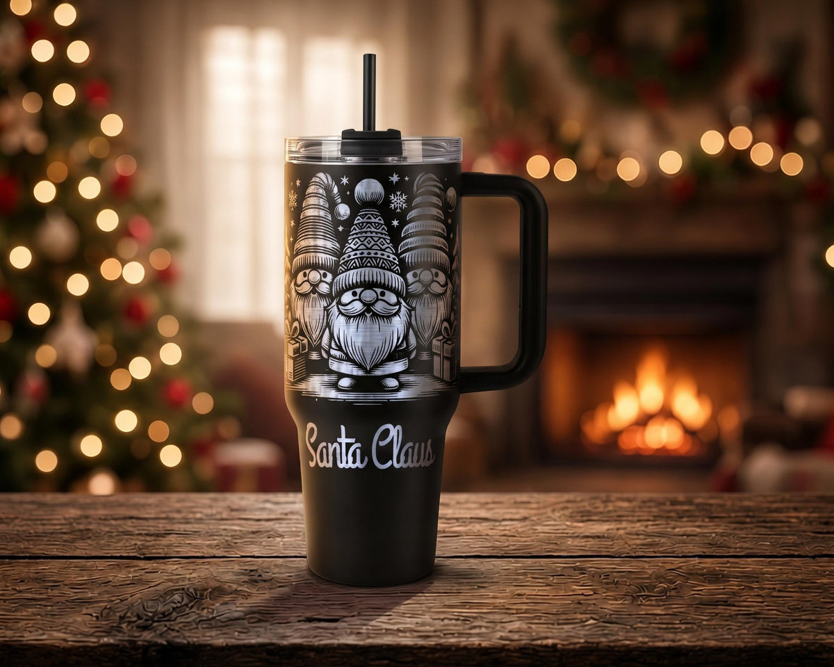 Christmas Gnomes Tumbler, Personalized