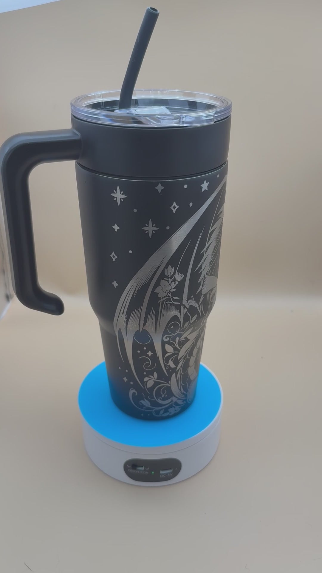 Book Dragon Tumbler video
