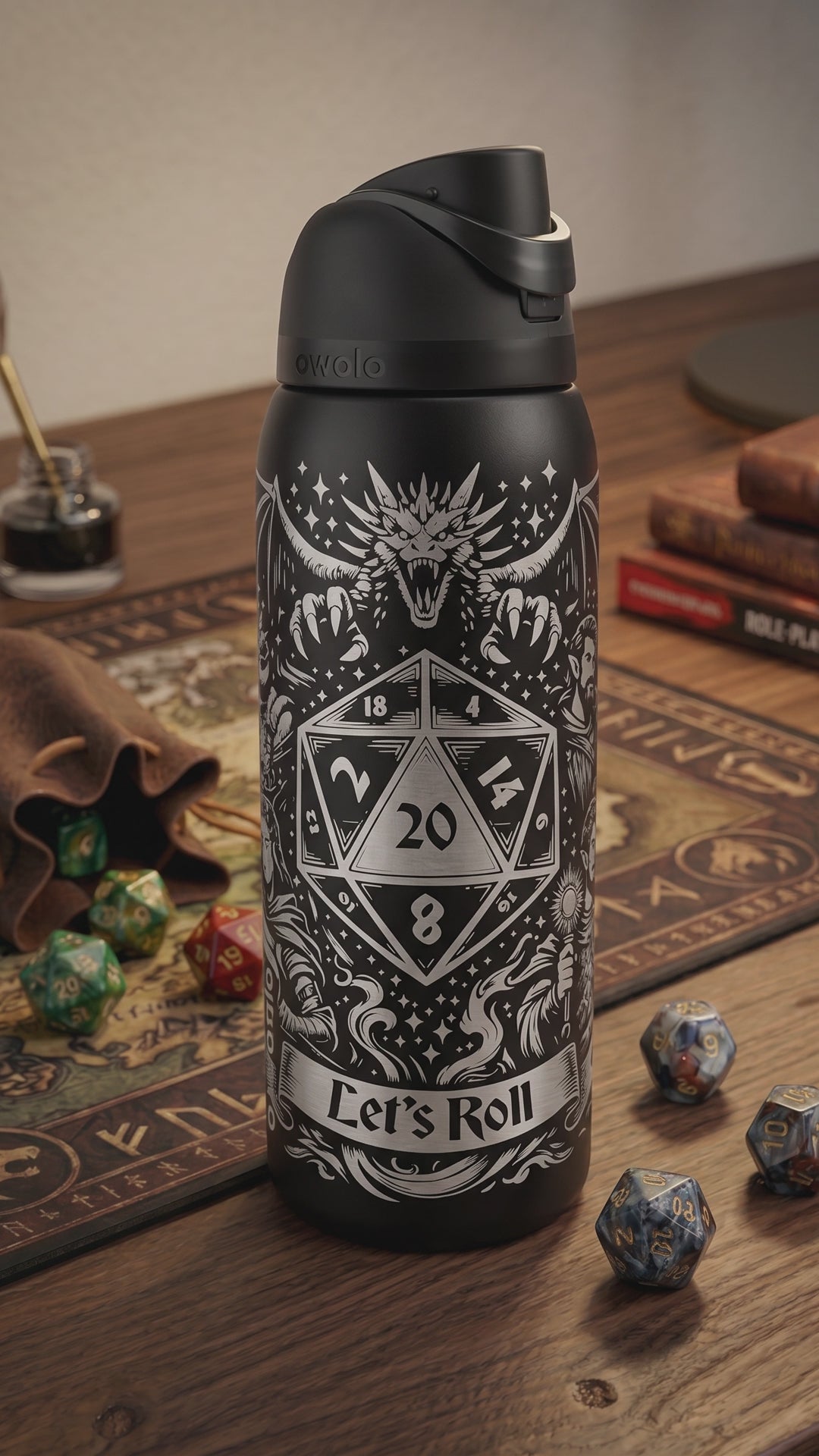 engraved Owala FreeSip video